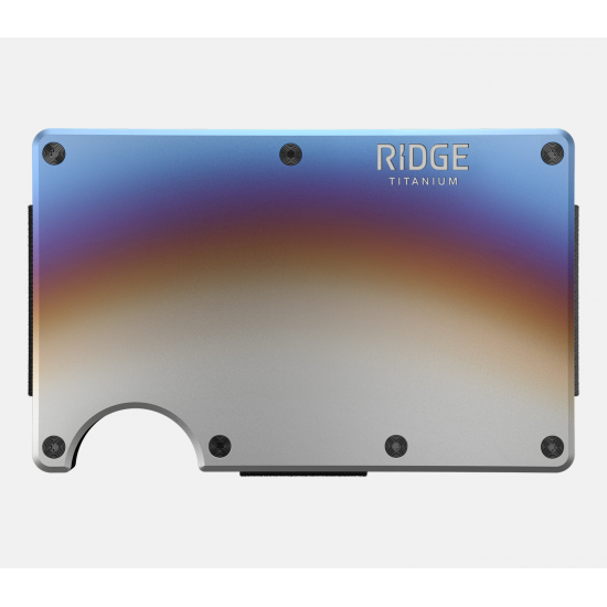 Ridge Wallet กระเป๋าสตางค์โลหะ Wallet and Card Holder ดีไซน์ Slim