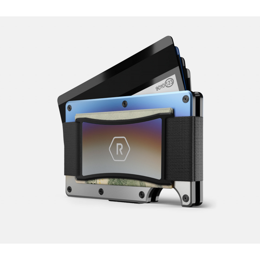 Ridge Wallet กระเป๋าสตางค์โลหะ Wallet and Card Holder ดีไซน์ Slim