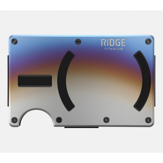 Ridge Wallet กระเป๋าสตางค์โลหะ Wallet and Card Holder ดีไซน์ Slim