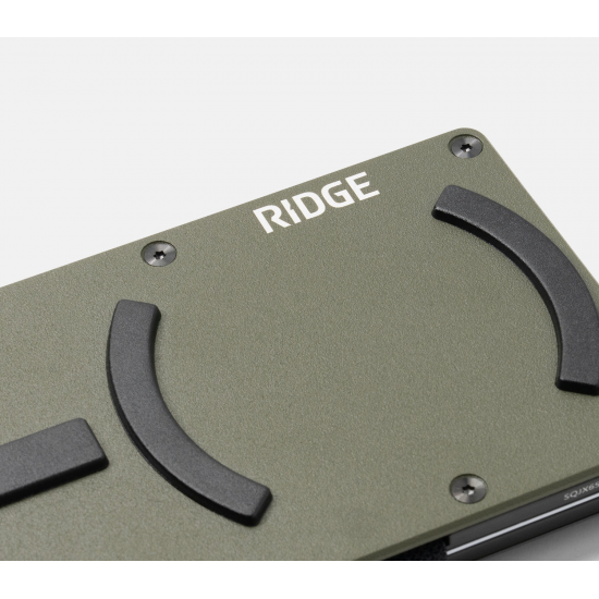 Ridge Wallet กระเป๋าสตางค์โลหะ Wallet and Card Holder ดีไซน์ Slim
