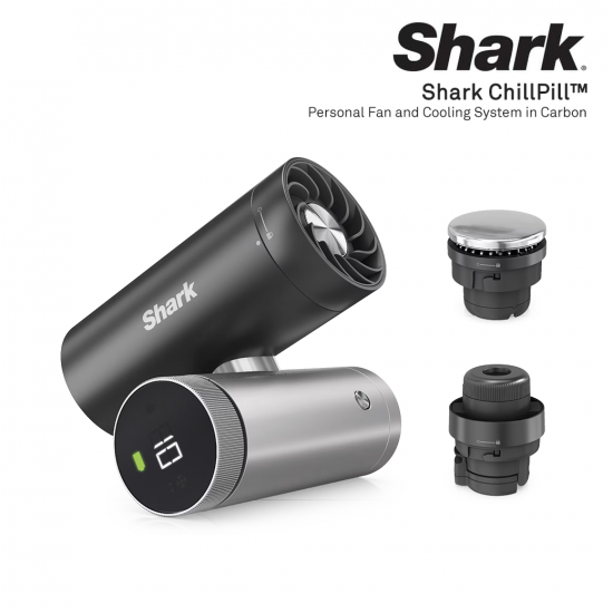 Shark ChillPill The Only 3-in-1 Personal Cooling System พัดลมแรงสูง 3-in-1 และแผ่นทำความเย็น