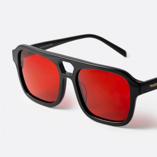 TrueDark by Dave Asprey  Twilights Red Lenses แว่นตากรองแสงเบอร์ เพื่อการหลับลึกและการฟื้นฟูระดับสูงสุด