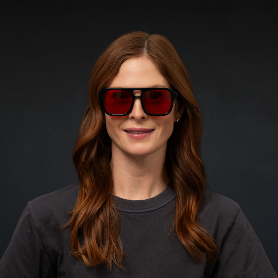 TrueDark by Dave Asprey  Twilights Red Lenses แว่นตากรองแสงเบอร์ เพื่อการหลับลึกและการฟื้นฟูระดับสูงสุด
