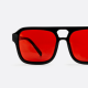 TrueDark by Dave Asprey  Twilights Red Lenses แว่นตากรองแสงเบอร์ เพื่อการหลับลึกและการฟื้นฟูระดับสูงสุด