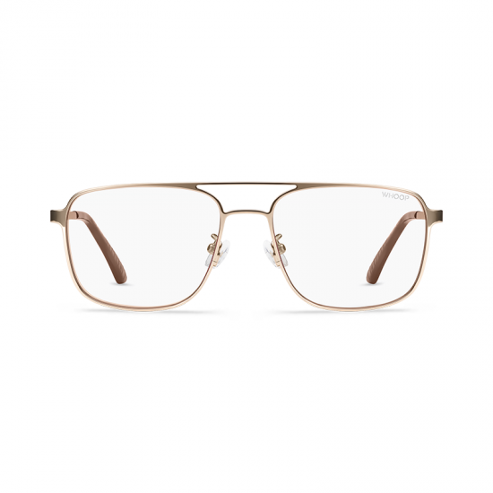 WHOOP Blue Light Glasses (Drift Light Gold) แว่นกรองแสงสีฟ้าสำหรับการฟื้นฟูร่างกาย