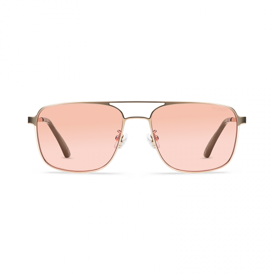 WHOOP Blue Light Glasses (Drift Light Gold) แว่นกรองแสงสีฟ้าสำหรับการฟื้นฟูร่างกาย