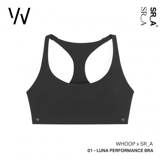 WHOOP x SR_A - 01 - LUNA PERFORMANCE BRA สปอร์ตบราออกกำลังกาย Limited Edition ออกแบบร่วมกับ Samuel Ross
