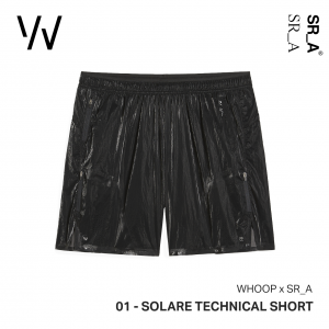 WHOOP x SR_A - 01 - SOLARE TECHNICAL SHORT กางเกงออกกำลังกาย Limited Edition ออกแบบร่วมกับ Samuel Ross
