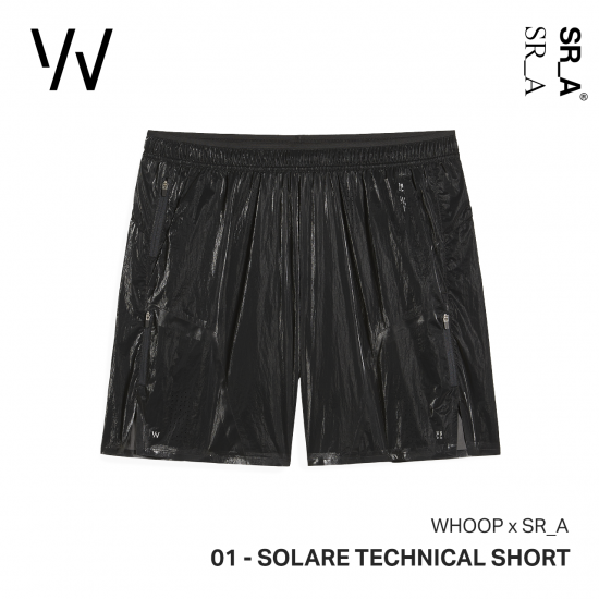 WHOOP x SR_A - 01 - SOLARE TECHNICAL SHORT กางเกงออกกำลังกาย Limited Edition ออกแบบร่วมกับ Samuel Ross