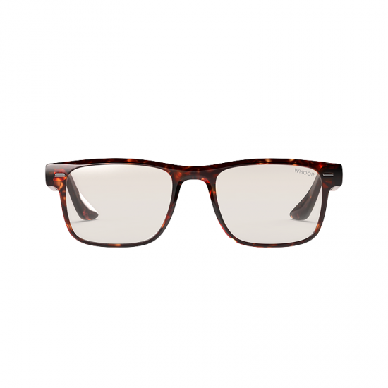 WHOOP Blue Light Glasses (Remy Tortoise Frames) แว่นกรองแสงสีฟ้าสำหรับการฟื้นฟูร่างกาย