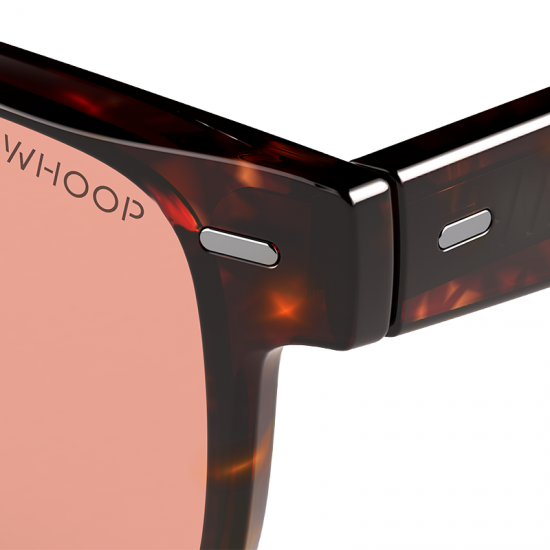 WHOOP Blue Light Glasses (Remy Tortoise Frames) แว่นกรองแสงสีฟ้าสำหรับการฟื้นฟูร่างกาย
