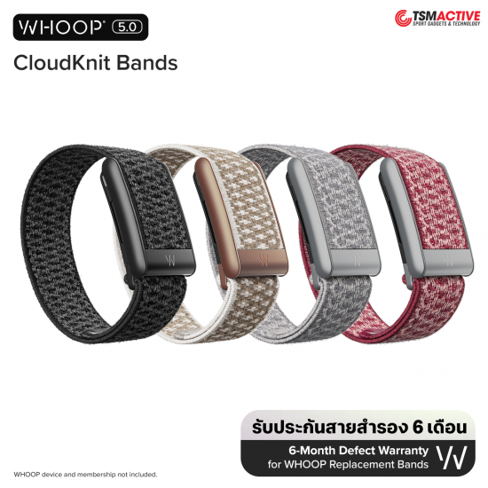 WHOOP 5.0 CloudKnit Bands สายผ้าแคชเมียร์สำหรับ WHOOP 5.0
