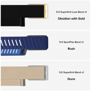 WHOOP 5.0 Band Pack เซ็ตสายสำรอง 3 เส้น สำหรับ WHOOP 5.0