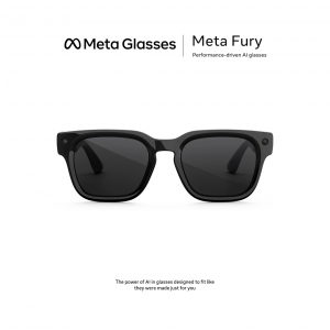 Meta Fury แว่นตาอัจฉริยะ AI ถ่ายภาพ วิดีโอ ฟังเพลง โทรศัพท์ และผู้ช่วย AI