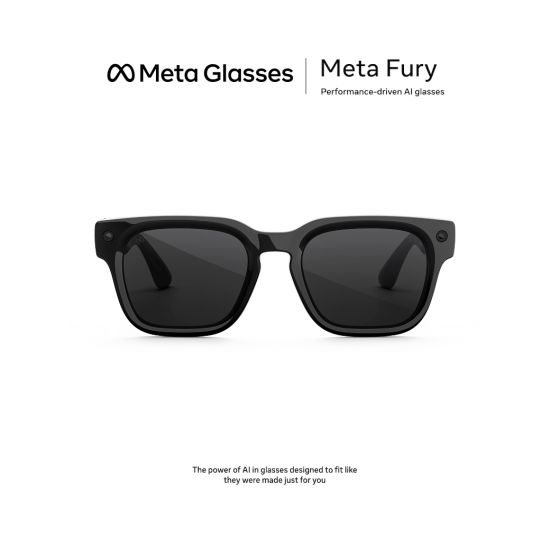 Meta Fury แว่นตาอัจฉริยะ AI ถ่ายภาพ วิดีโอ ฟังเพลง โทรศัพท์ และผู้ช่วย AI
