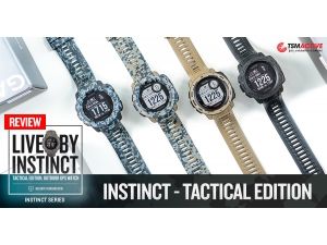 รีวิว Garmin Instinct Tactical Edition เจาะลึกคุณสมบัติใหม่ รีวิว Garmin Instinct Tactical Edition เจาะลึกคุณสมบัติใหม่
