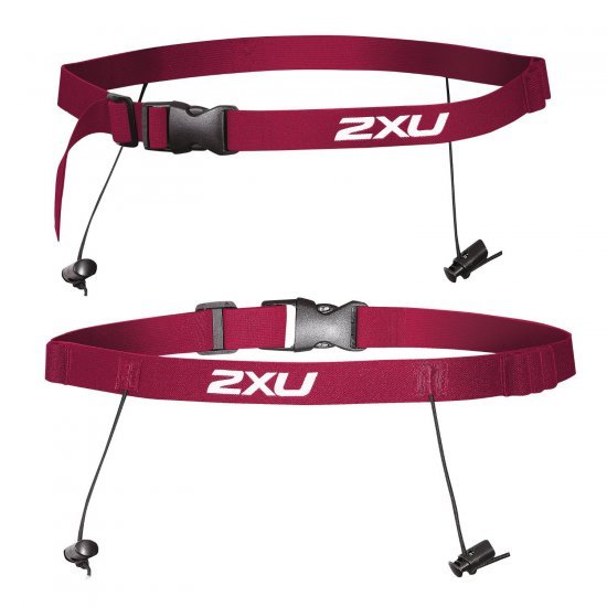 2XU Unisex Race Belt with Loops เข็มขัดคาดเอวแขวนป้ายวิ่ง - UQ3800g 2XU Unisex Race Belt with Loops เข็มขัดคาดเอวแขวนป้ายวิ่ง - UQ3800g