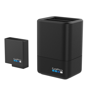 GoPro Dual Battery Charger + Battery (Hero5,6,7) AADBD-001แบตเตอรี่พร้อมแท่นชาร์จ