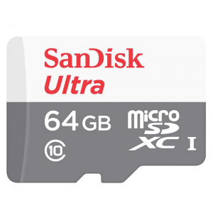 Sandisk MicroSD Ultra Class 10 48MB/S - 64GB การ์ดหน่วยความจำ