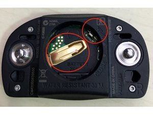 เซ็นเซอร์สายคาดวัดชีพจร Polar H1/H7 ไม่ทำงาน เปลี่ยนถ่านแล้วยังไม่หาย