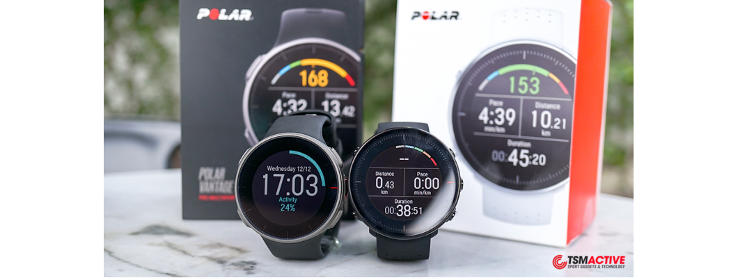 รีวิว/เปรียบเทียบ Polar Vantage V และ Vantage M นาฬิกา GPS มัลติสปอร์ตระดับนักกีฬา