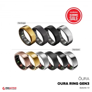 Oura Ring Generation 3 แหวนอัจฉริยะ วัดอัตราการเต้นของหัวใจ & เช็คสุขภาพ