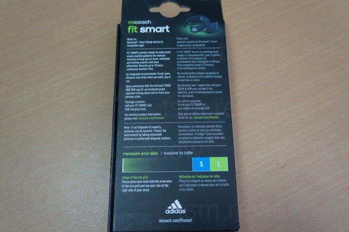 รีวิวนาฬิกา Adidas MiCoach Fit Smart