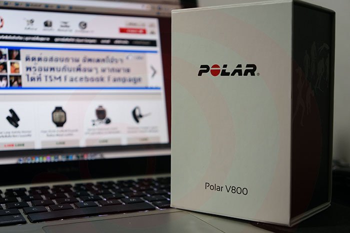 เปิดกล่อง Polar V800